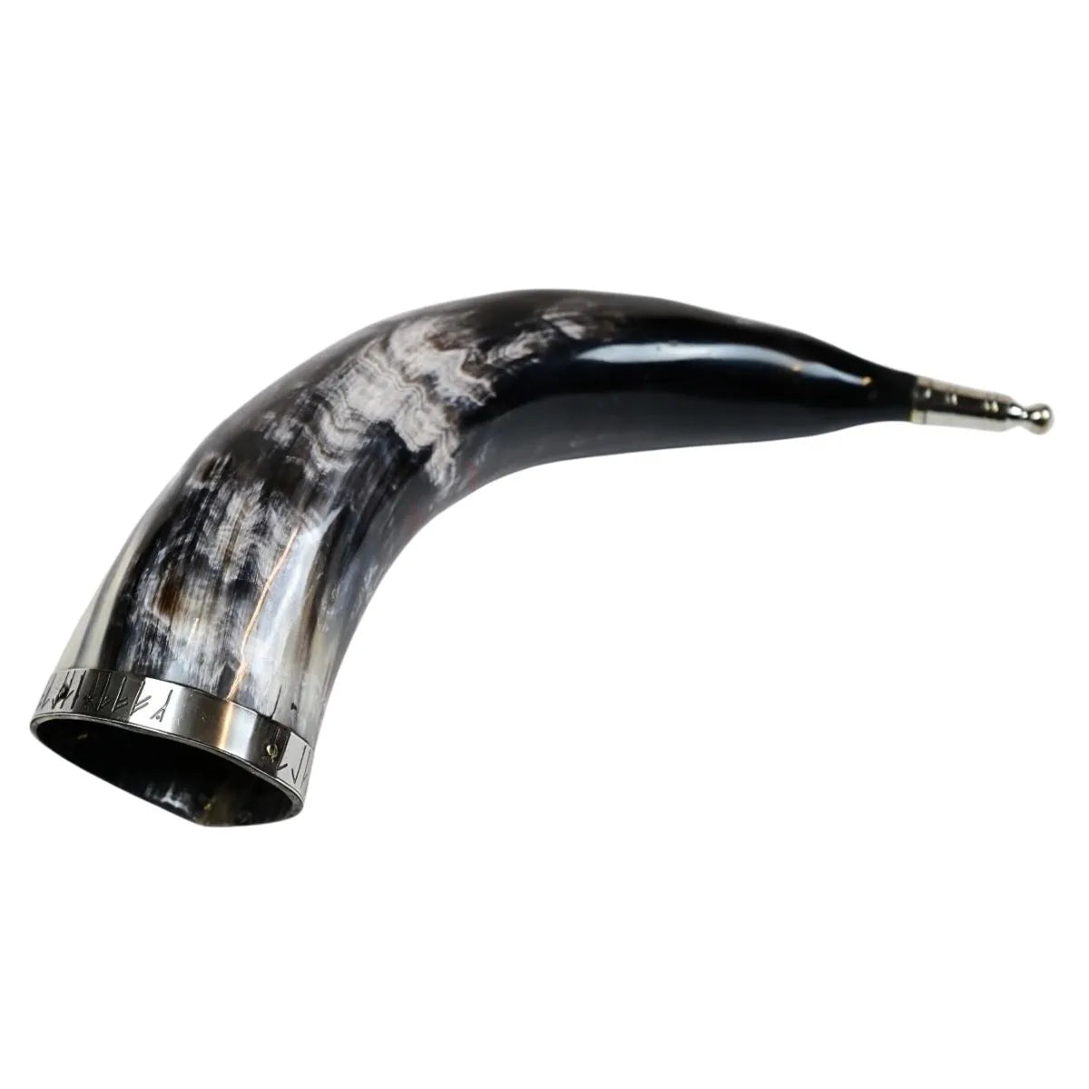 Cuerno vikingo natural para beber