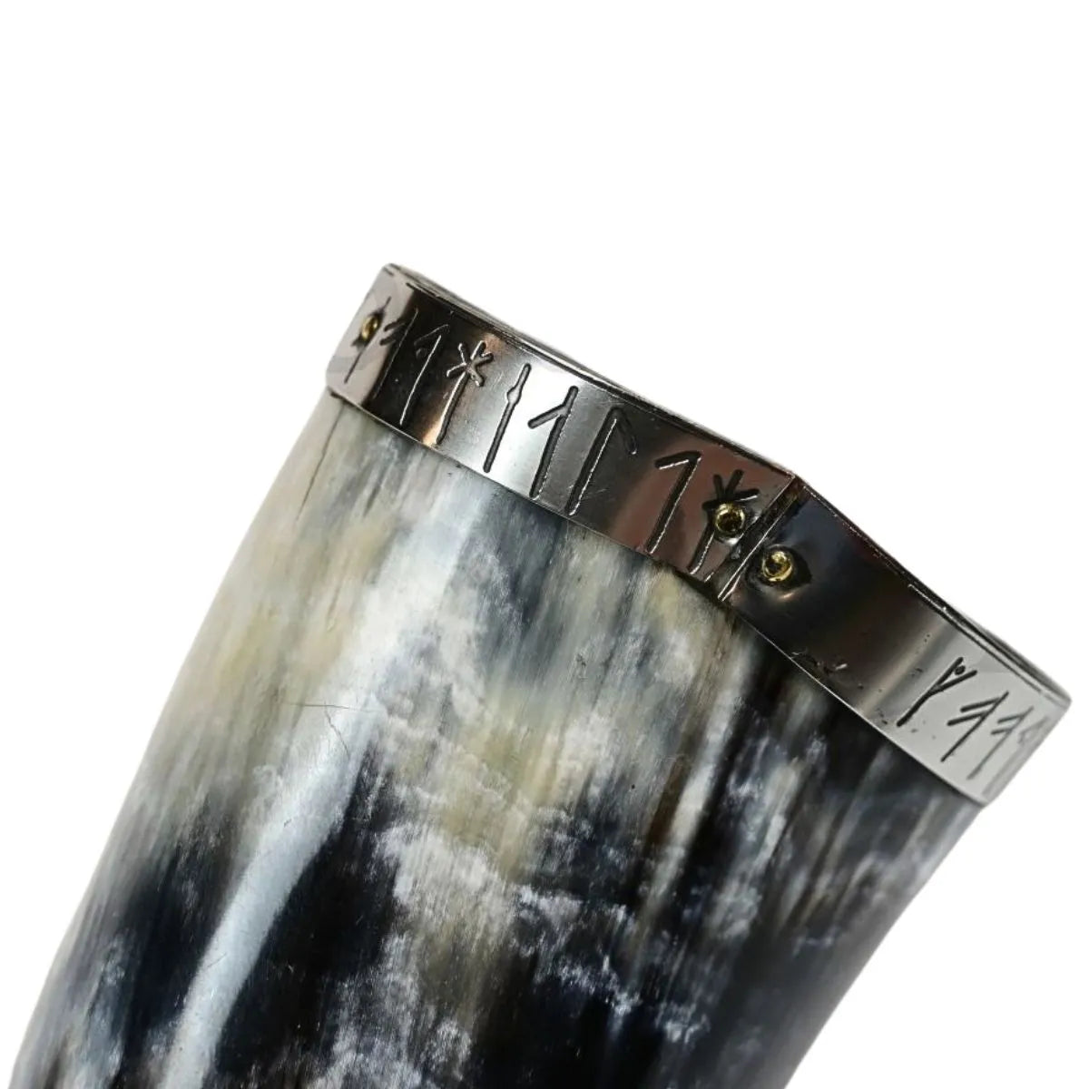 Cuerno vikingo natural para beber