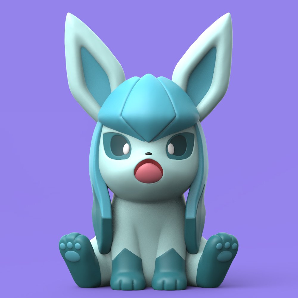 Figura pokemon glaceon