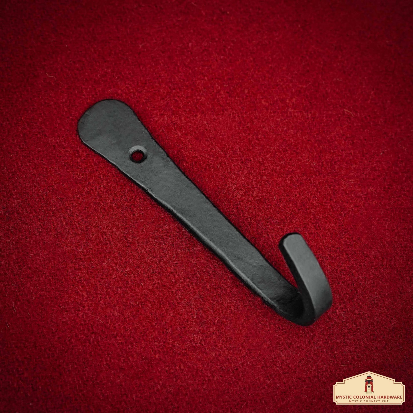 Ganchos Rústicos de Hierro Forjado a Mano para Colgar en la Pared: Ideal para Ambientes Victorianos, Coloniales, Retro, Steampunk, Góticos, Barrocos y Medievales, (12.6x2.4) Cm - Imagen 5
