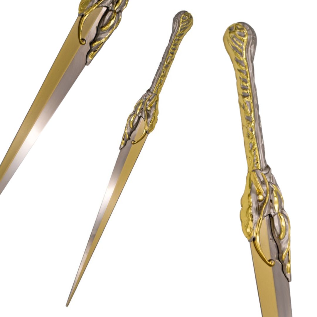 Imagen de Daga Galadriel Los Anillos De Poder parte de nuestra colección en Espadas y más, sitio oficial.
