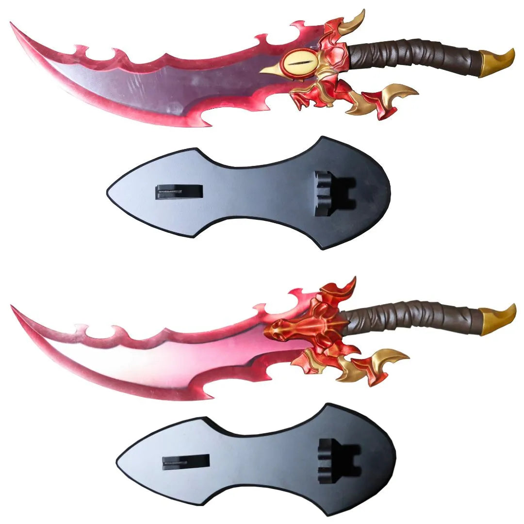 Dagas Solo Leveling Demon King’s Daggers (Rey Demonio) con Expositor - Espadas y Más