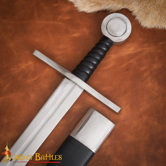 Espada Vikinga Decorativa Réplica Histórica Forjada a Mano con Vaina - Imagen 2