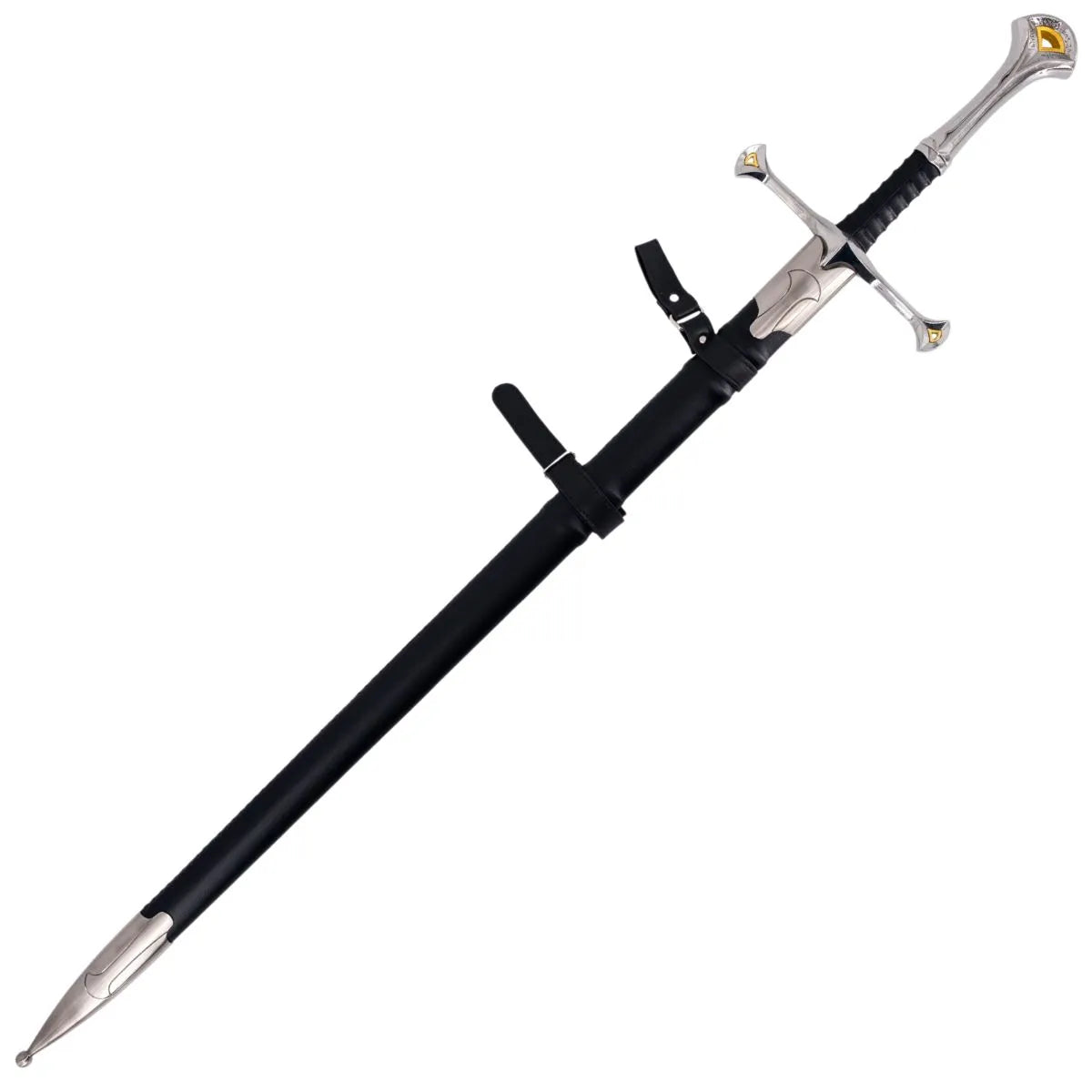 Espada Andúril Funcional Afilada de Acero al Carbono 1065