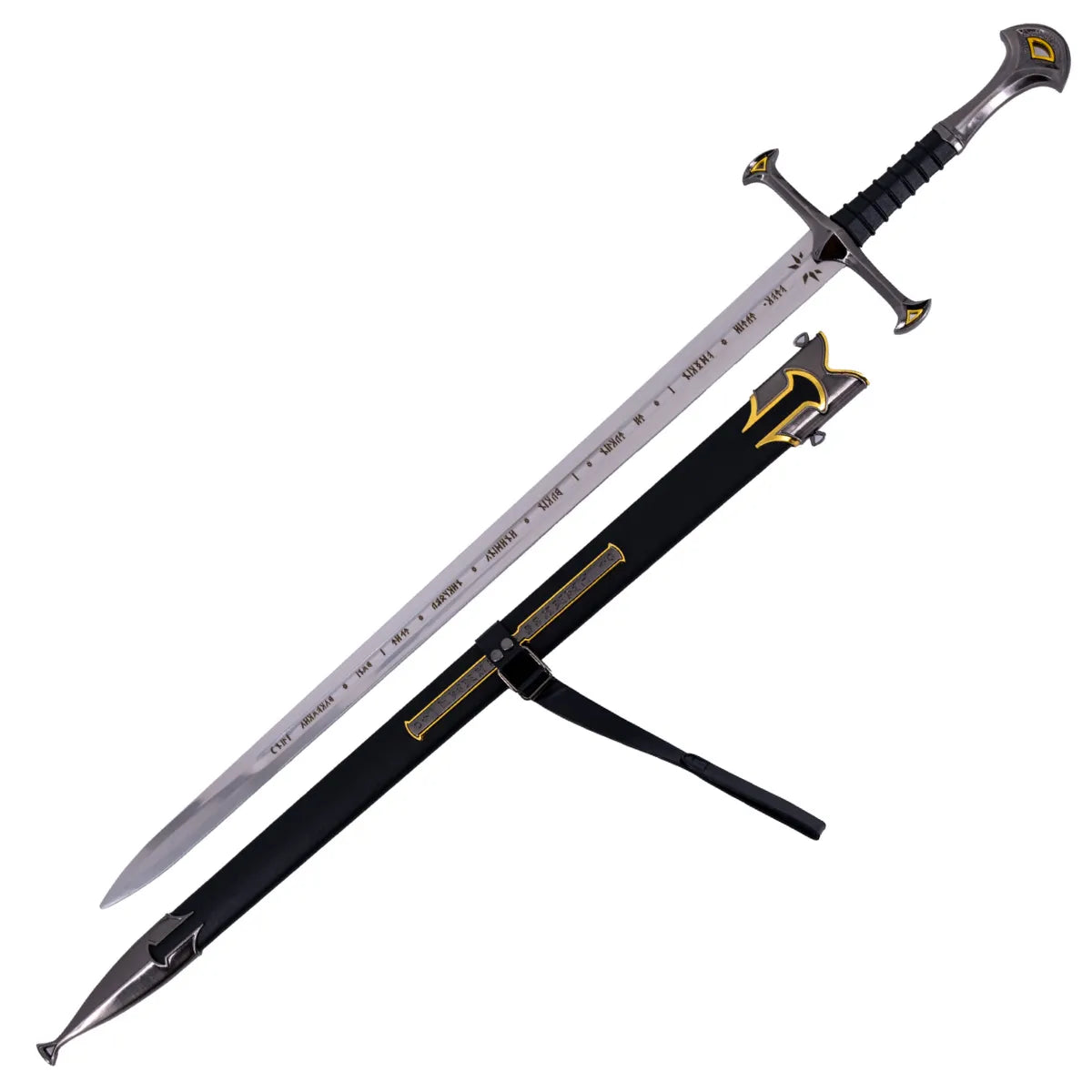 Imagen de Espada Andúril la Llama del Oeste de Aragorn El Señor de los Anillos - Réplica no Oficial - parte de nuestra colección en Espadas y Más, sitio oficial.