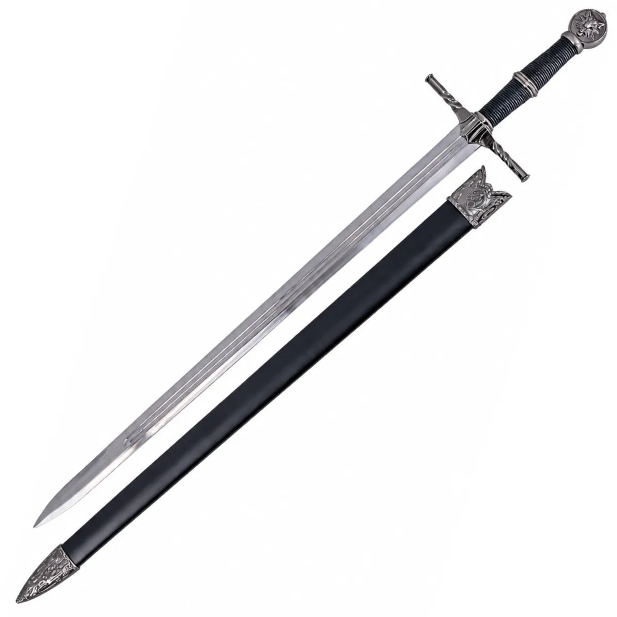 Imagen de Espada Cadete de Geralt de Rivia en The Witcher - Réplica no Oficial - parte de nuestra colección en Espadas y Más, sitio oficial.