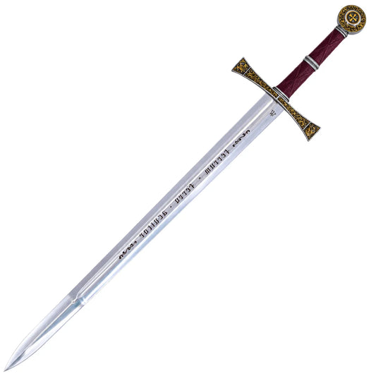 Imagen de Espada Decorativa Kingdom Come Deliverance Réplica no Oficial con Soporte - parte de nuestra colección en Espadas y Más, sitio oficial.