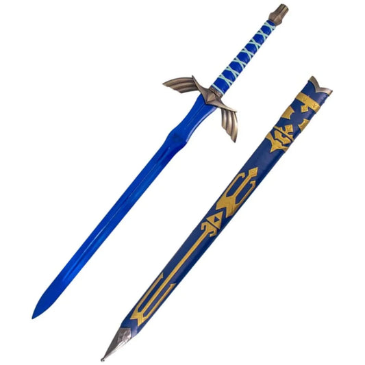 Imagen de Espada Maestra de zelda gama alta hoja azul parte de nuestra colección en Espadas y más, sitio oficial.