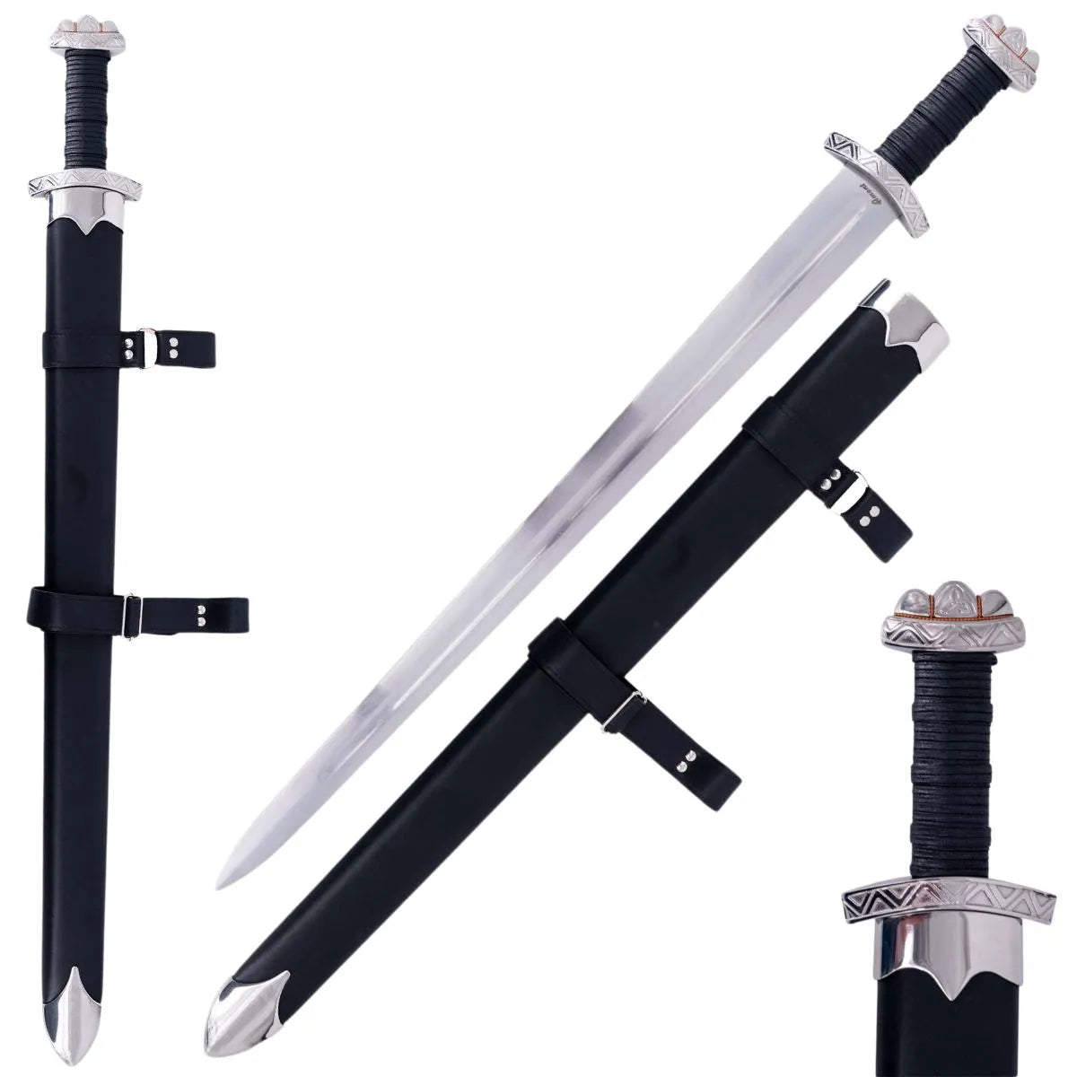 Espada Vikinga Funcional de Acero al Carbono 1065