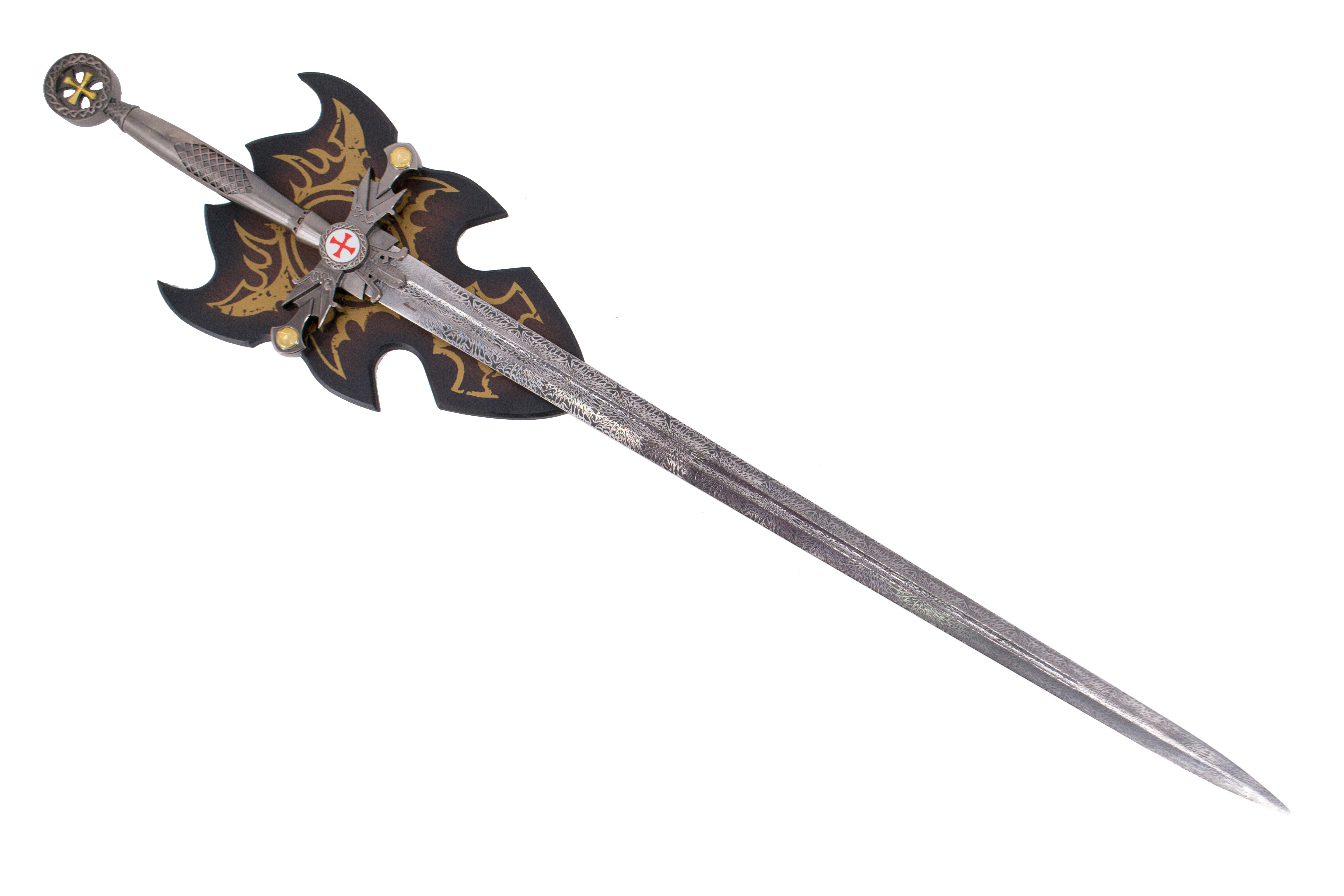 Espada templaria decorativa