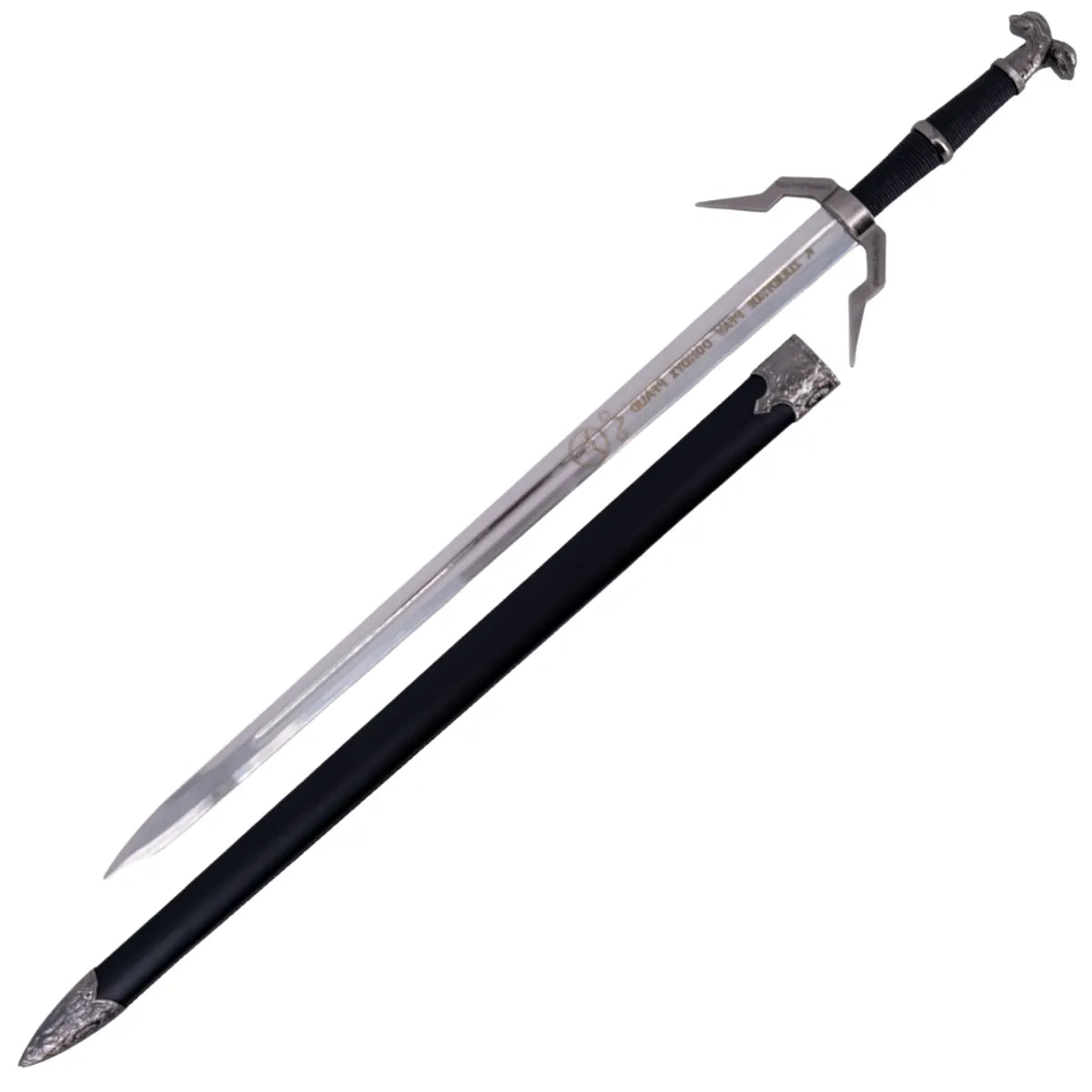 Imagen de Espada de Acero de Geralt de Rivia con Runas en The Witcher - Réplica no Oficial - parte de nuestra colección en Espadas y Más, sitio oficial.