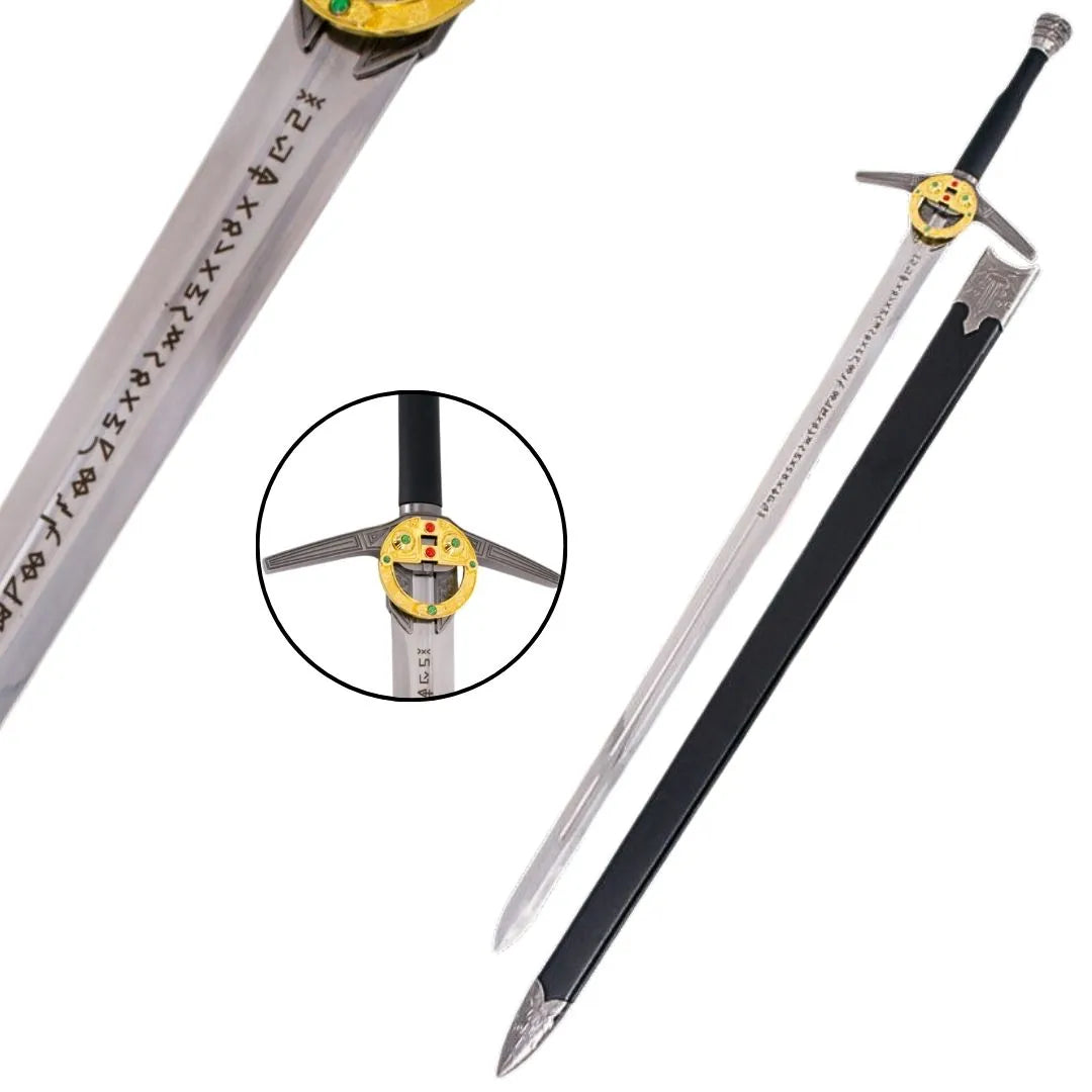 Imagen de Espada de acero de The Witcher Netflix S0250 parte de nuestra colección en Espadas y más, sitio oficial.