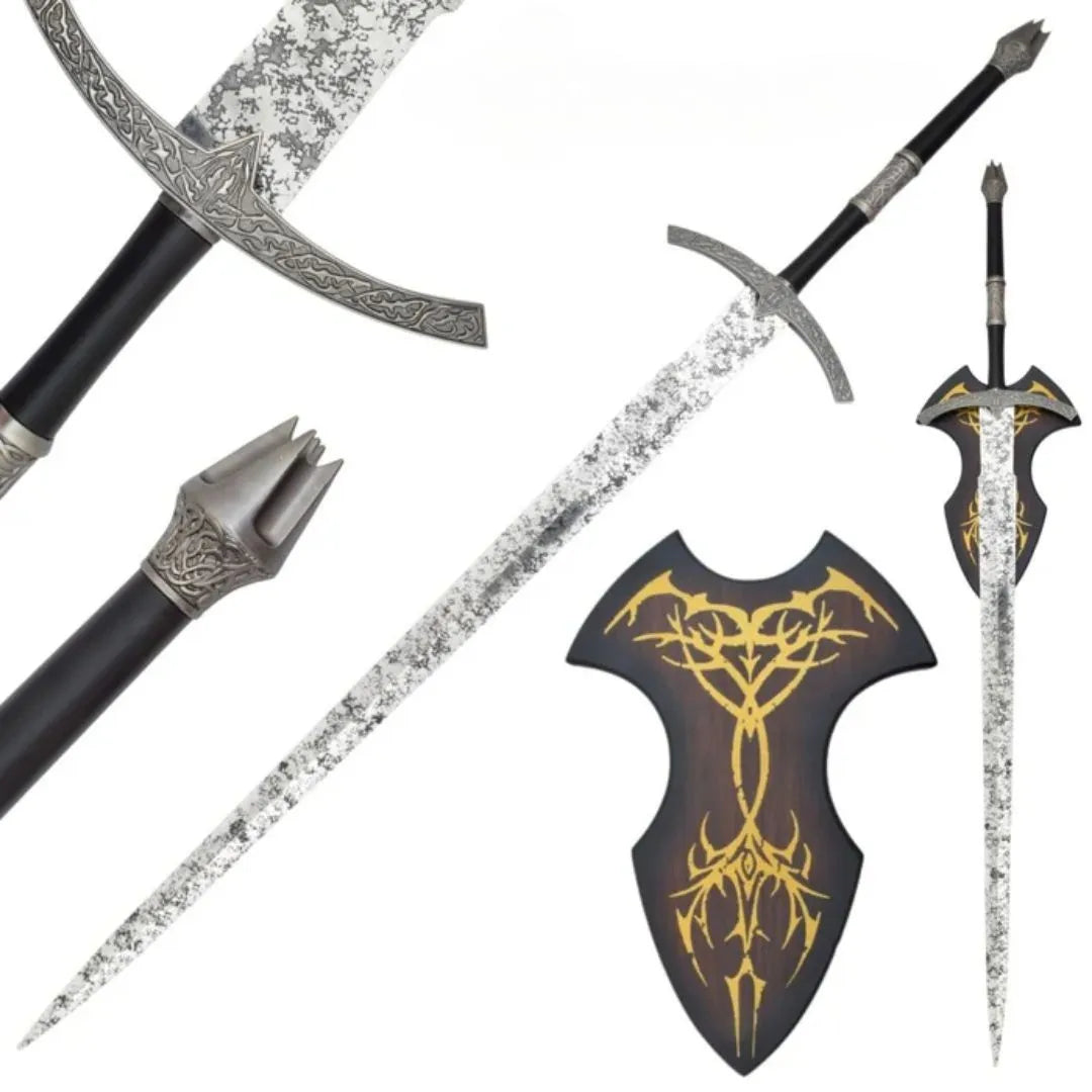 Imagen de Espada del Rey Brujo de Angmar del señor de los anillos parte de nuestra colección en Espadas y más, sitio oficial.