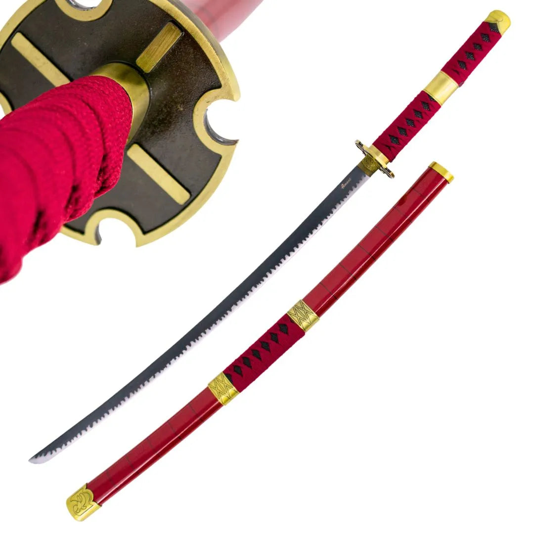 Imagen de Espada katana Sandai Kitetsu Roronoa Zoro One Piece decorativa gama alta parte de nuestra colección en Espadas y más, sitio oficial.