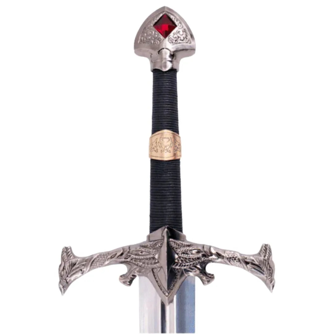 Imagen de Espada o Black fire de Aegon Targaryen o Aegon el conquistador House of Dragon parte de nuestra colección en Espadas y más, sitio oficial.