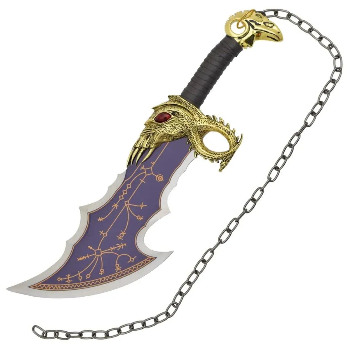 Espadas Decorativas del Caos - Hoja Azul - God of War
