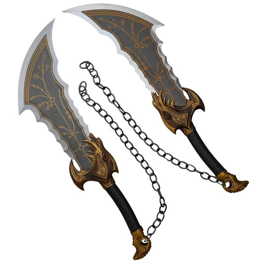 Espadas Hoja del Caos de Kratos Reforjadas God of War 5