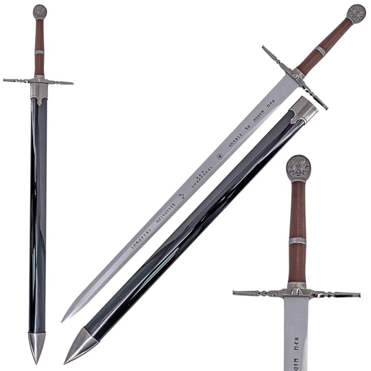 Espadas de Bambú de Geralt de Rivia – Acero y Plata The Witcher