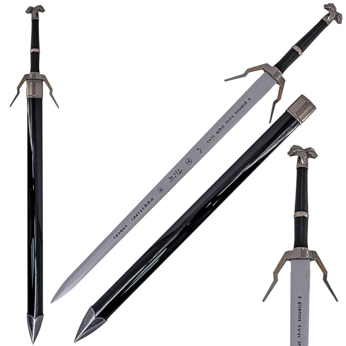 Espadas de Bambú de Geralt de Rivia – Acero y Plata The Witcher