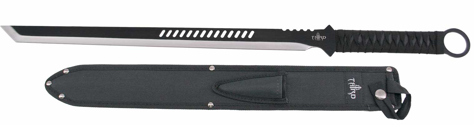 Imagen de Machete Acero Inox 50 Cm Third Ref. H0068bk parte de nuestra colección en Espadas y más, sitio oficial.