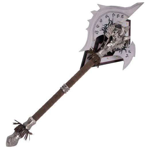 Imagen de Hacha World Of Warcraft Shadowmourne S0177 parte de nuestra colección en Espadas y más, sitio oficial.