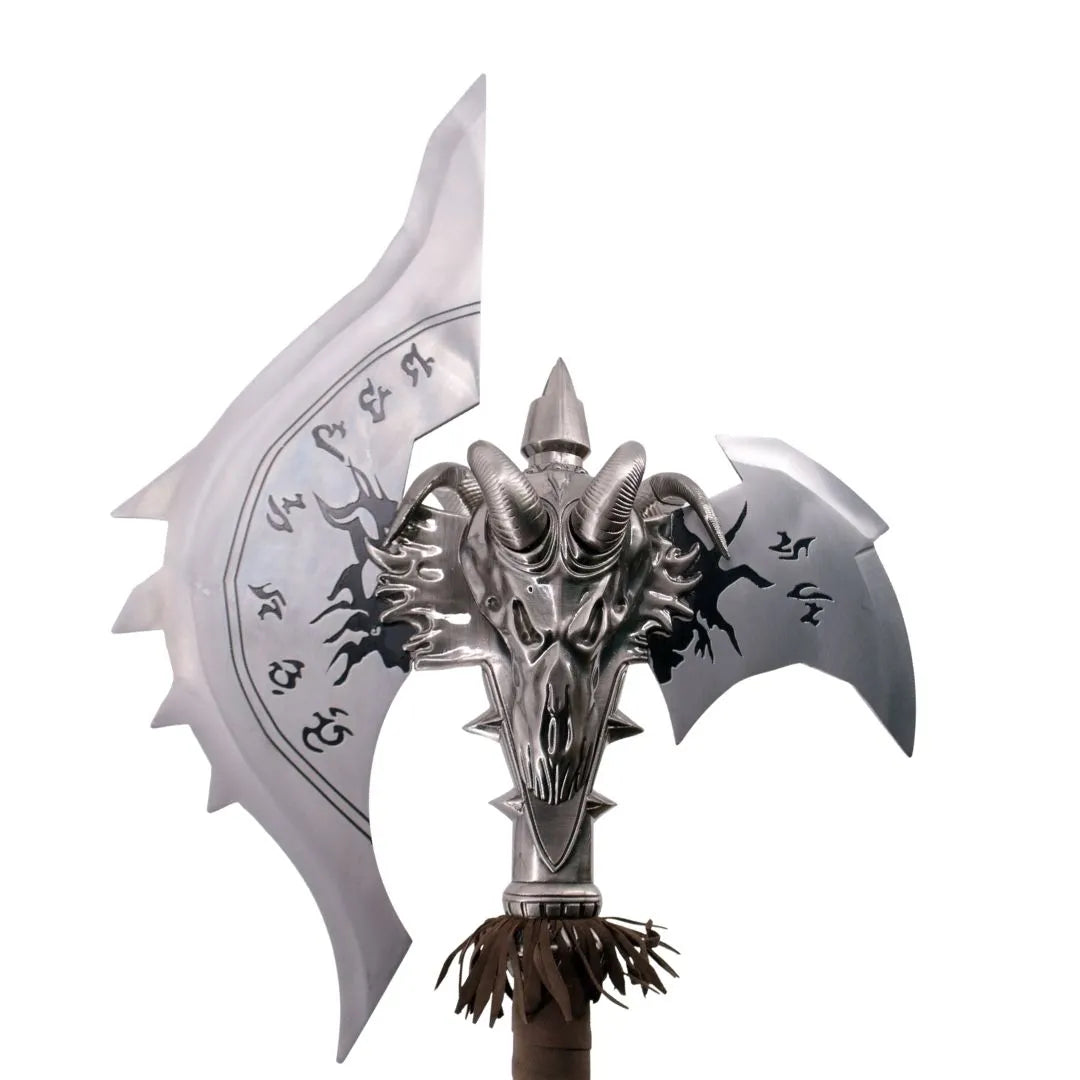 Imagen de Hacha World Of Warcraft Shadowmourne S0177 parte de nuestra colección en Espadas y más, sitio oficial.