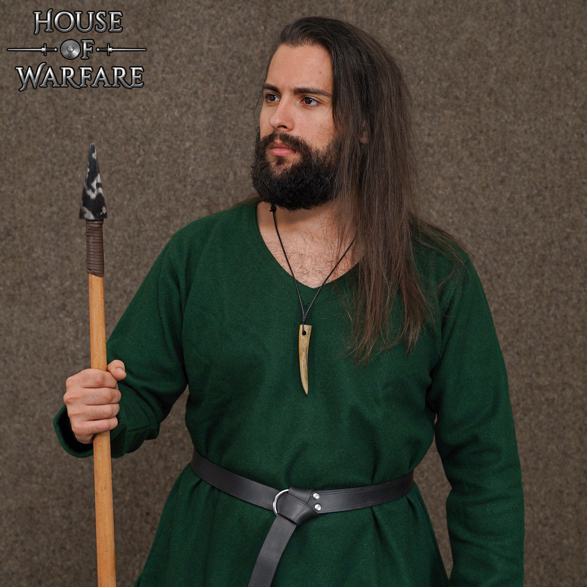 Punta de Lanza Forjada a Mano - Virola Romana para Cañas de Madera - Imagen 7