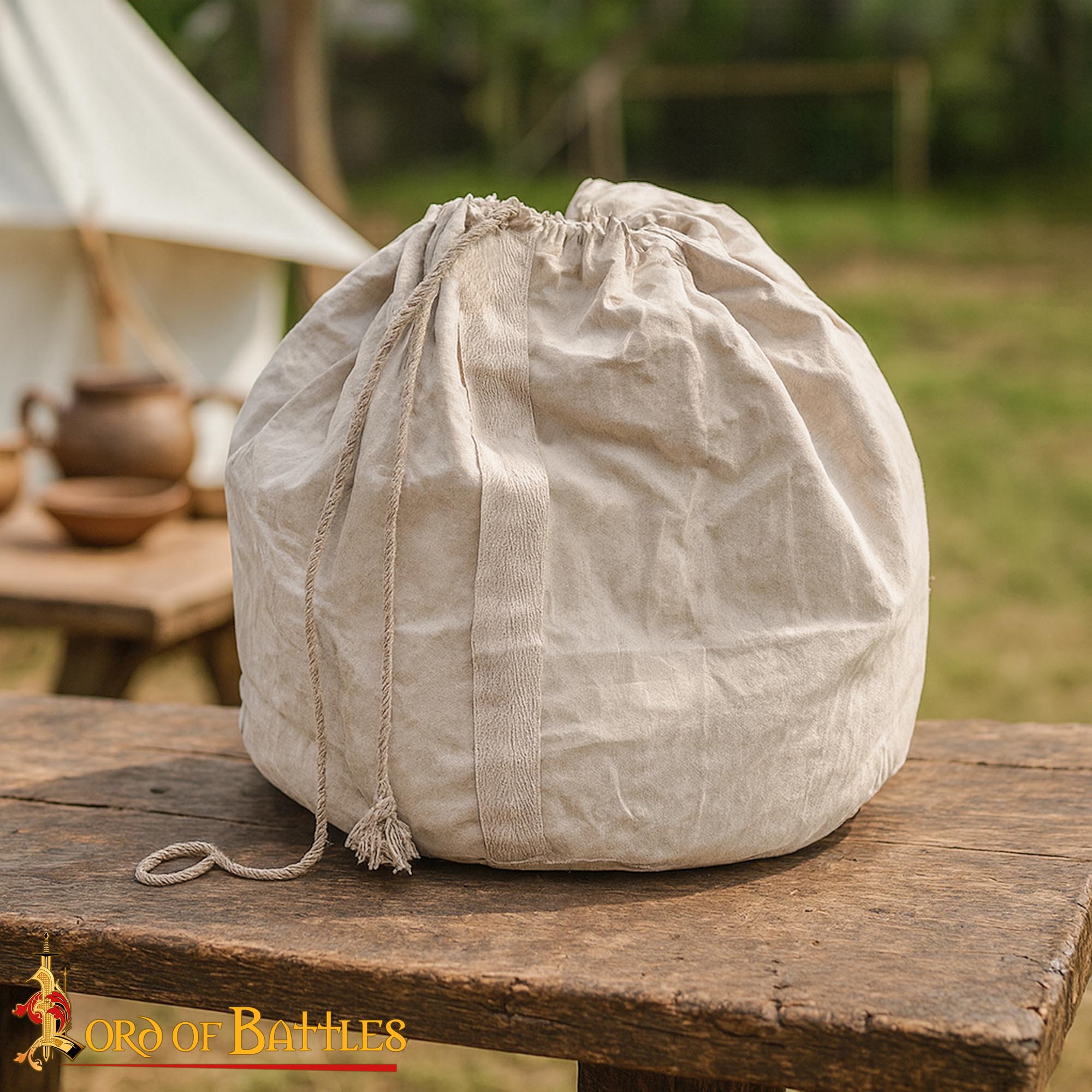 Tienda de Lona Cónica Medieval | Refugio de Camping - Imagen 2