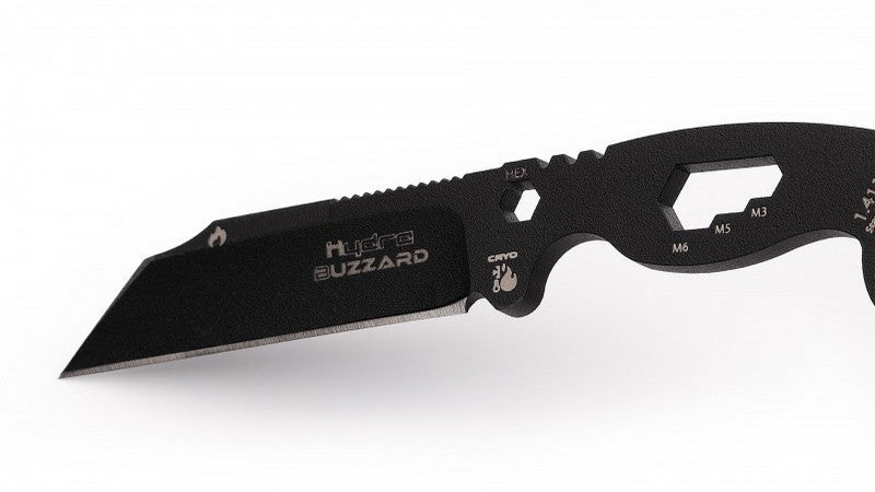 Faca de abutre preto Buzzard HK-01BKSBL