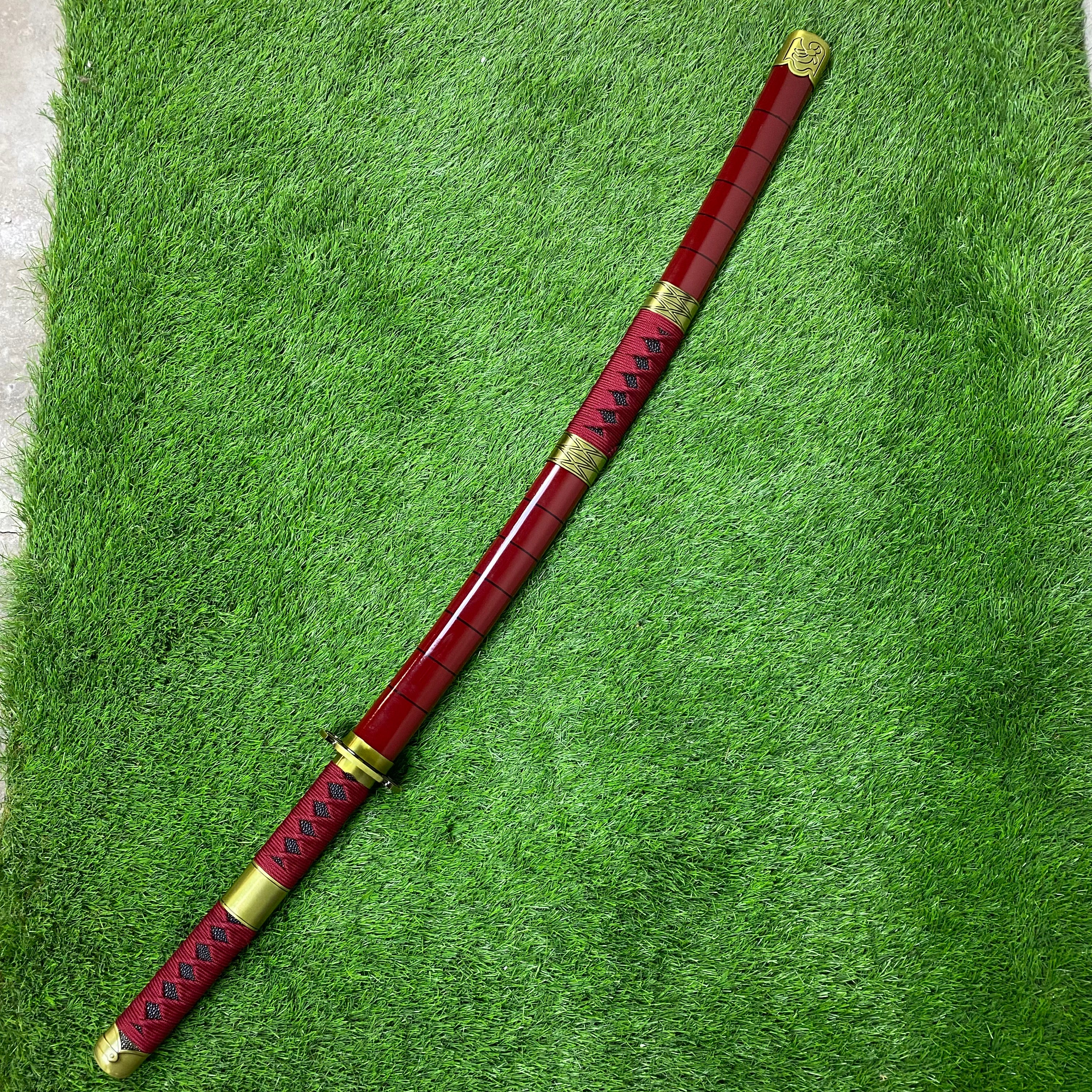 Katana Sandai Kitetsu Roronoa Zoro One Piece Decorativa Gama Alta C/Defectos N105