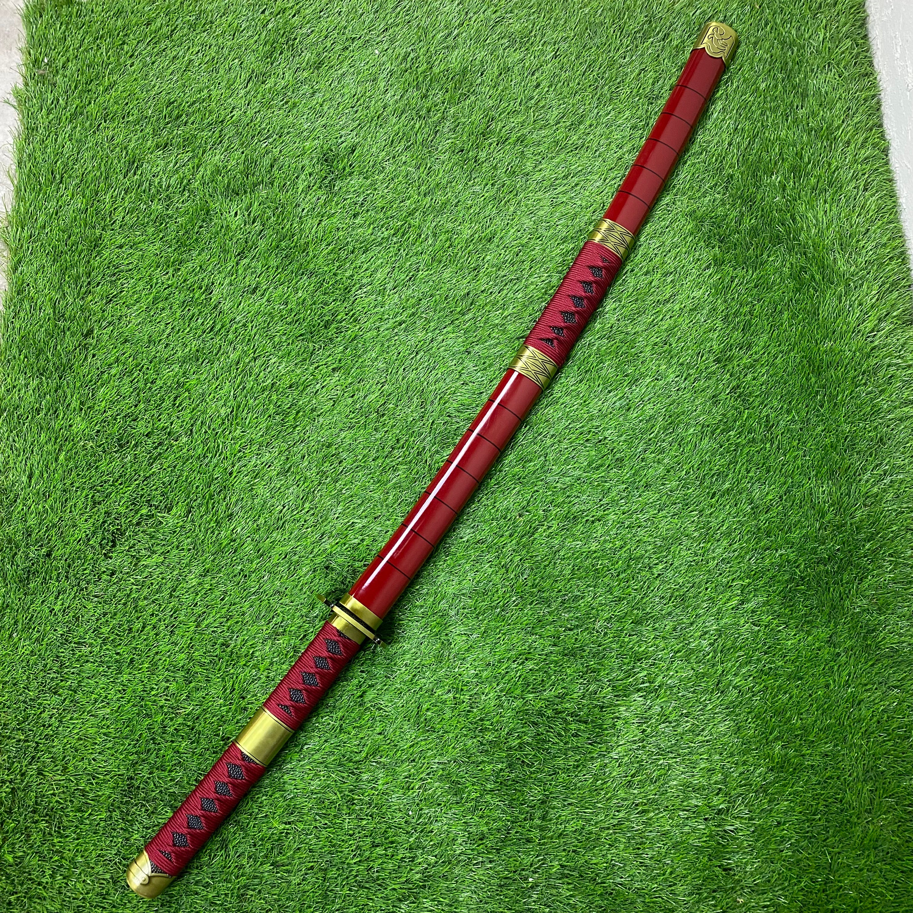 Katana Sandai Kitetsu Roronoa Zoro One Piece Decorativa Gama Alta C/Defectos N107
