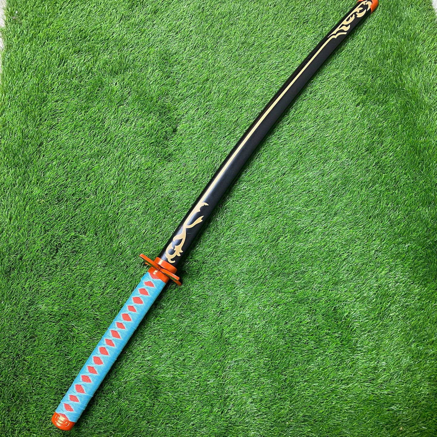 Decorative Kocho Shinobu Katana - Steel Kimetsu no Yaiba W/Defects N110