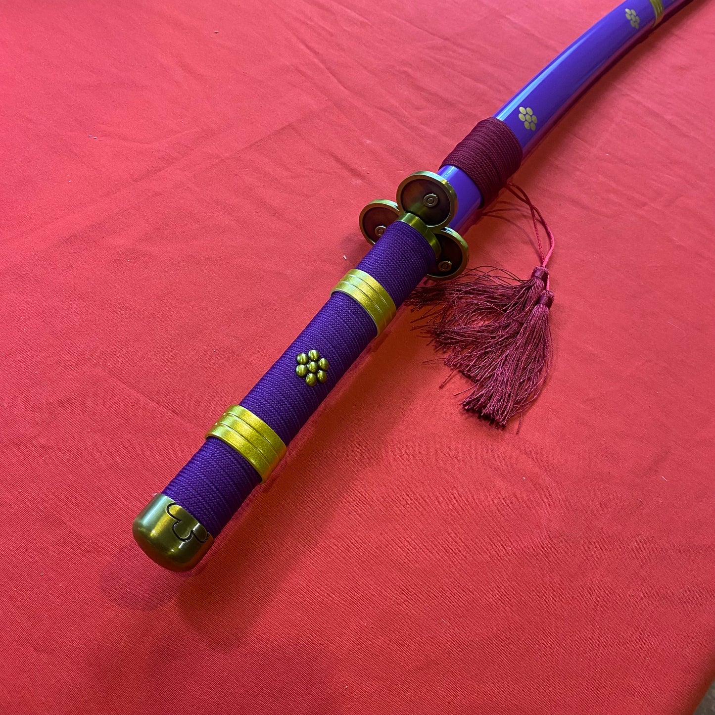 Katana Enma Morada de Zoro One Piece C/Defectos N127