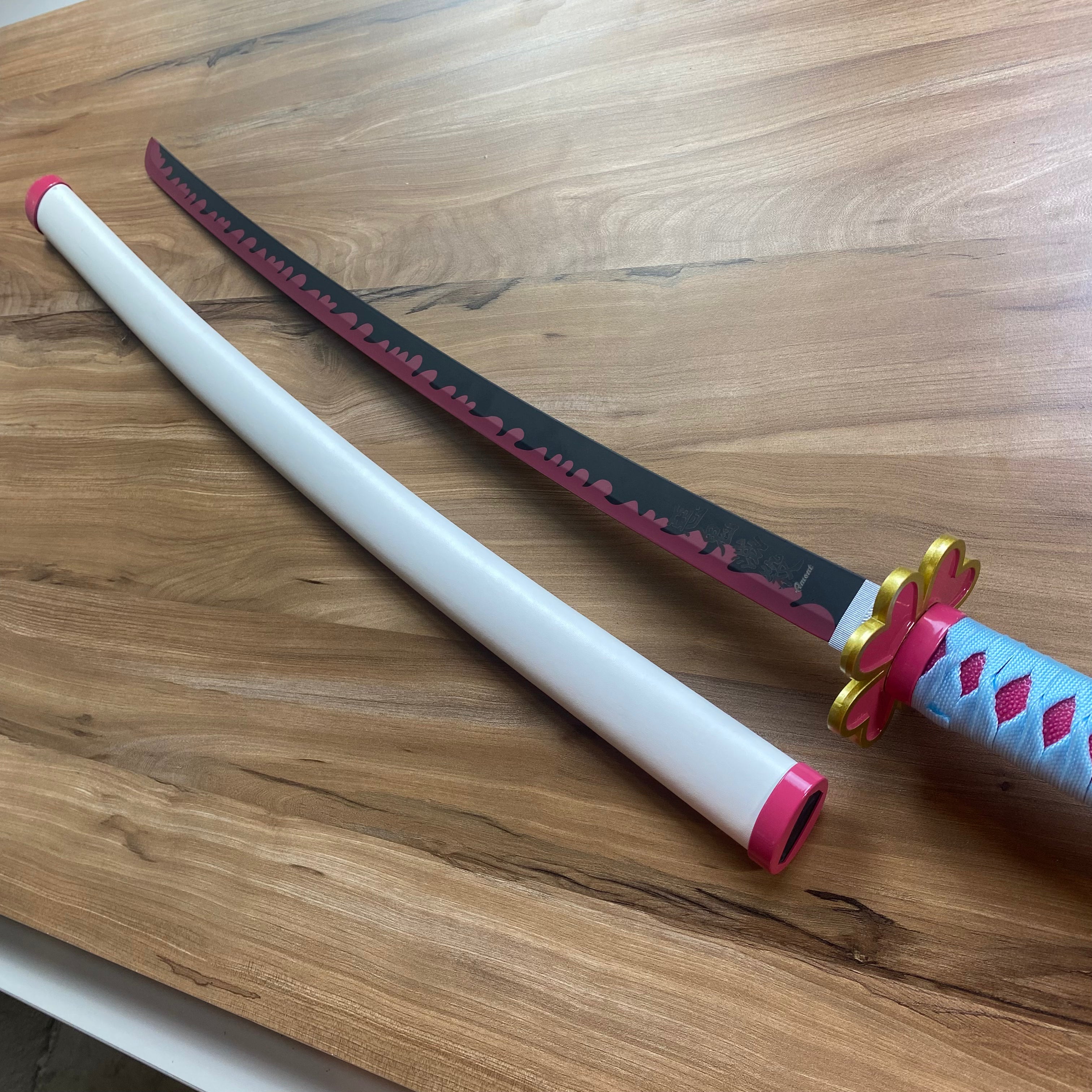 Katana Kanroji Mitsuri Demon Slayer Kimetsu no yaiba S0252 C/Defectos N47