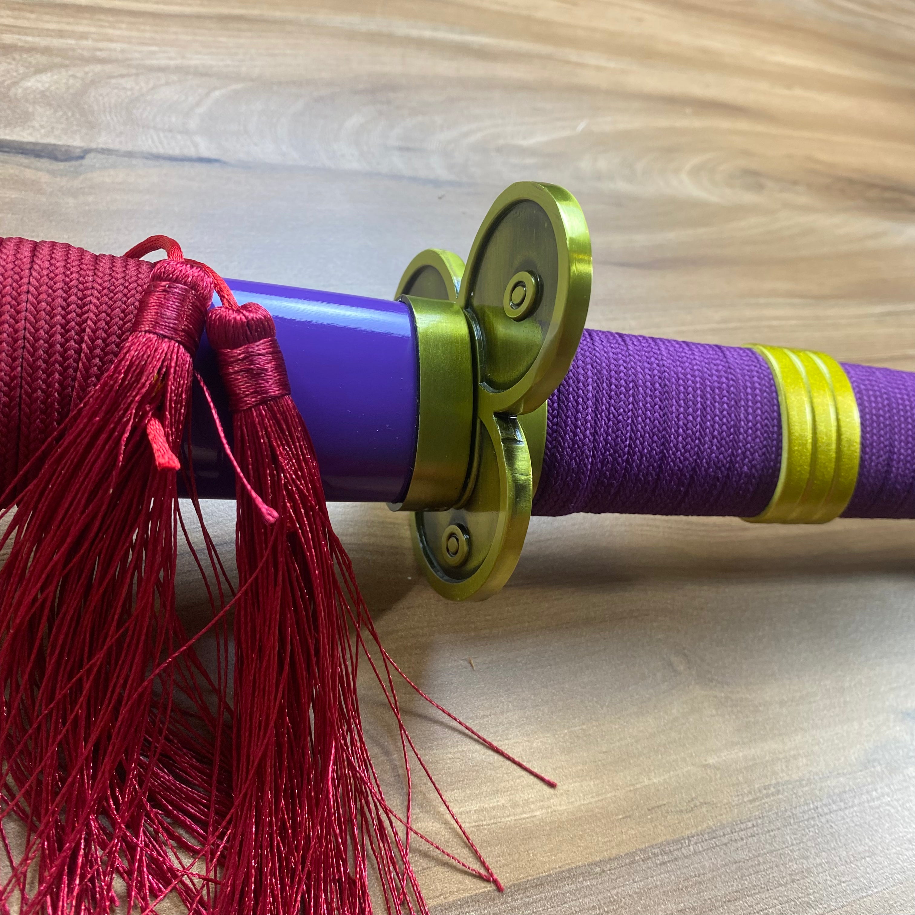 Katana Enma Morada de Zoro One Piece C/Defectos N60