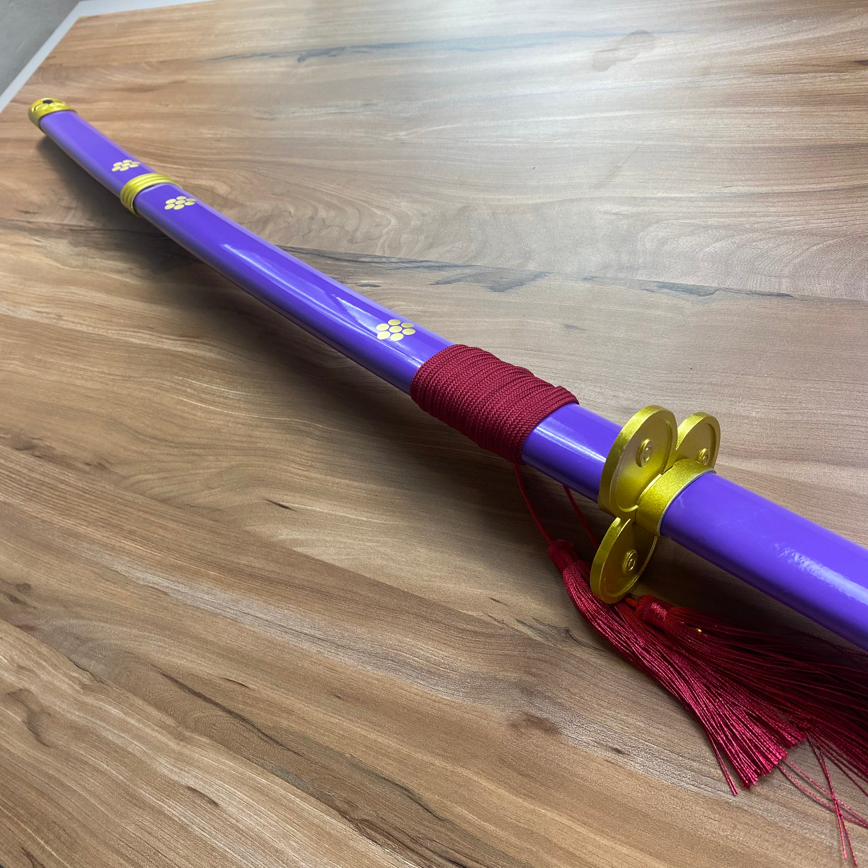 Katana Enma de Zoro de One Piece hoja verde C/Defectos N62