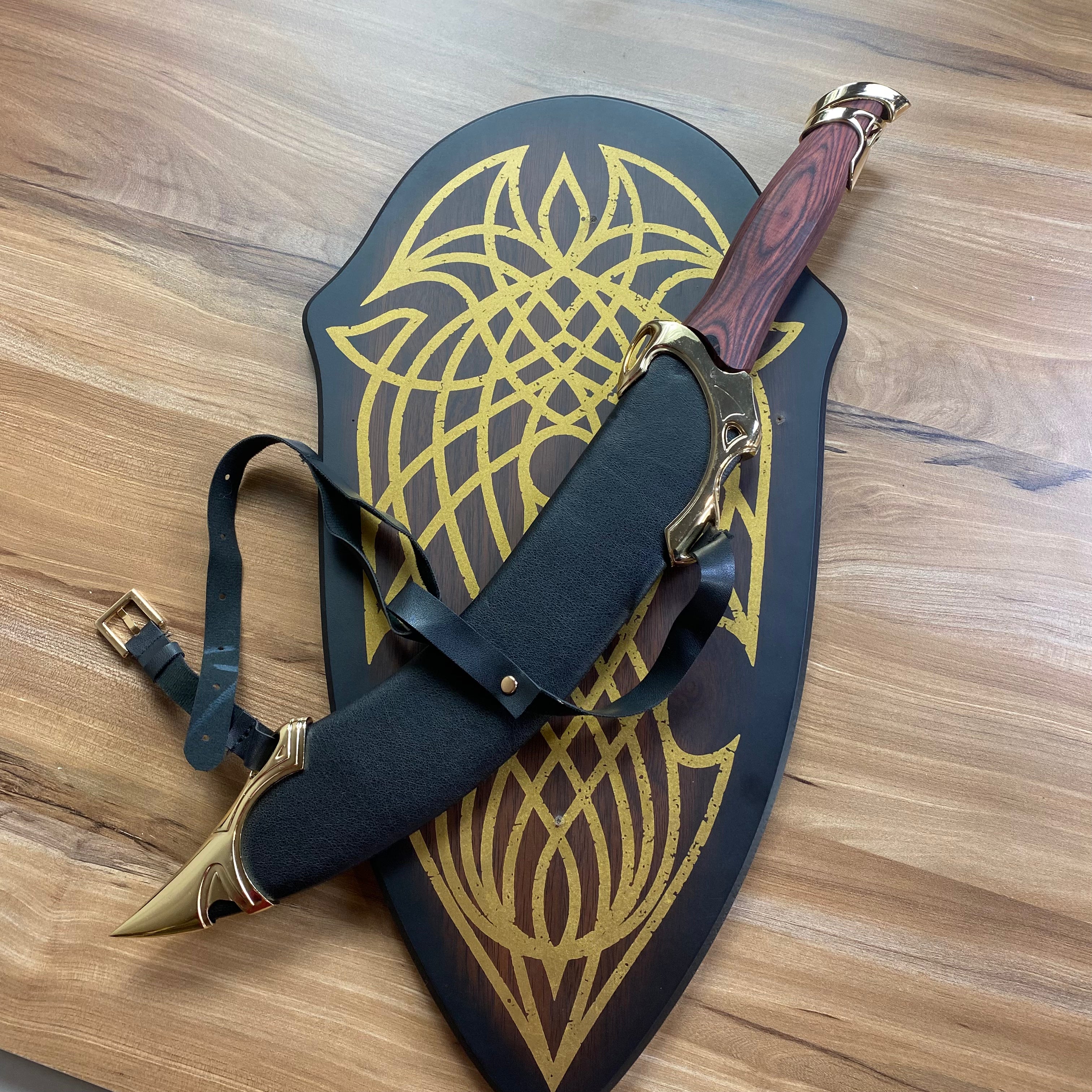 Cuchillo Élfico De Aragorn El Señor De Los Anillos C/Defectos N70