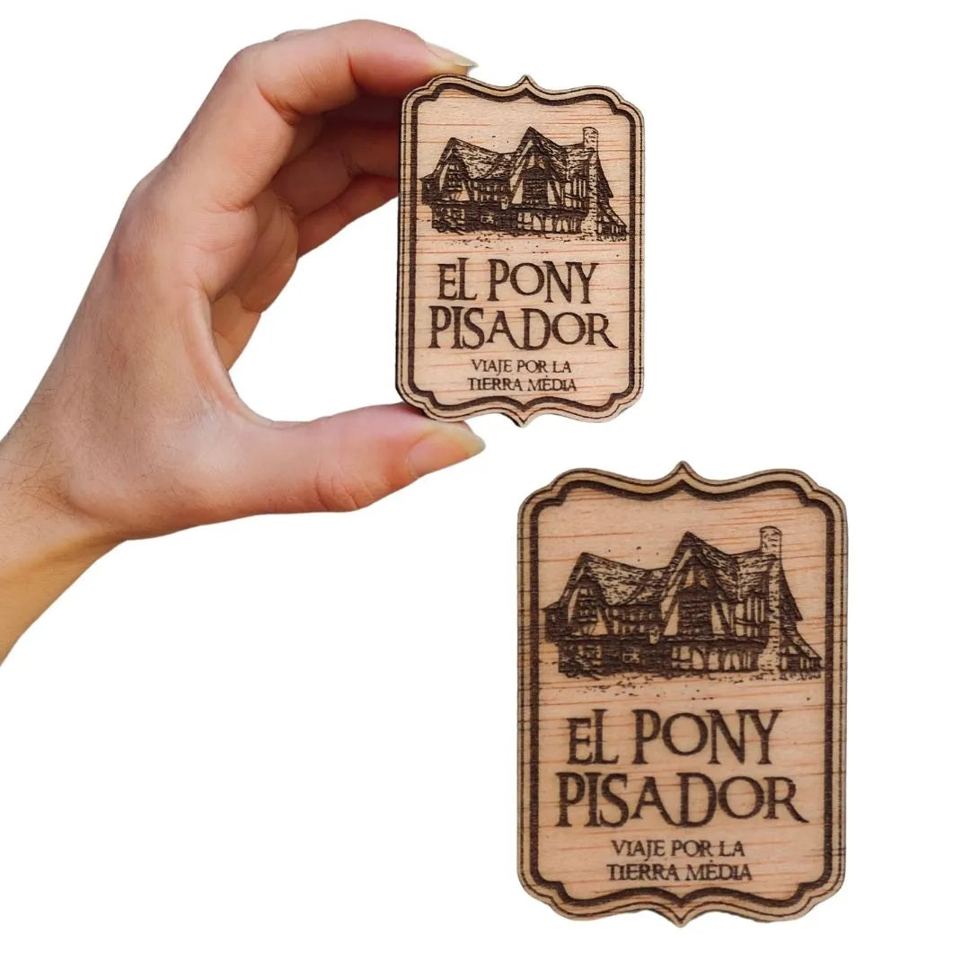 Imán El Pony Pisador Viaje Por La Tierra Media
