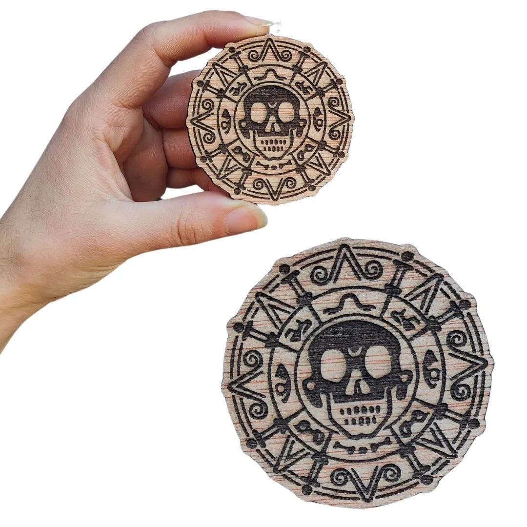 Cursed Aztec Coin Magnet
