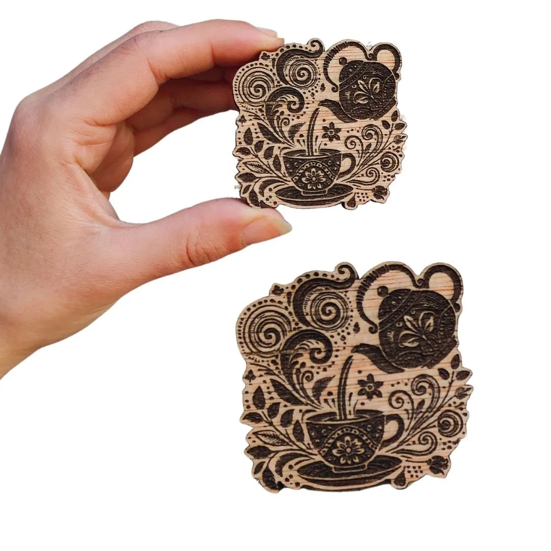 Tea Serving Magnet