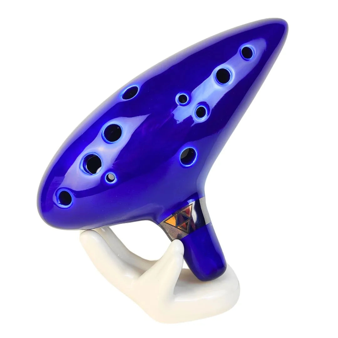 Imagen de Instrumento Ocarina de Zelda parte de nuestra colección en Espadas y más, sitio oficial.