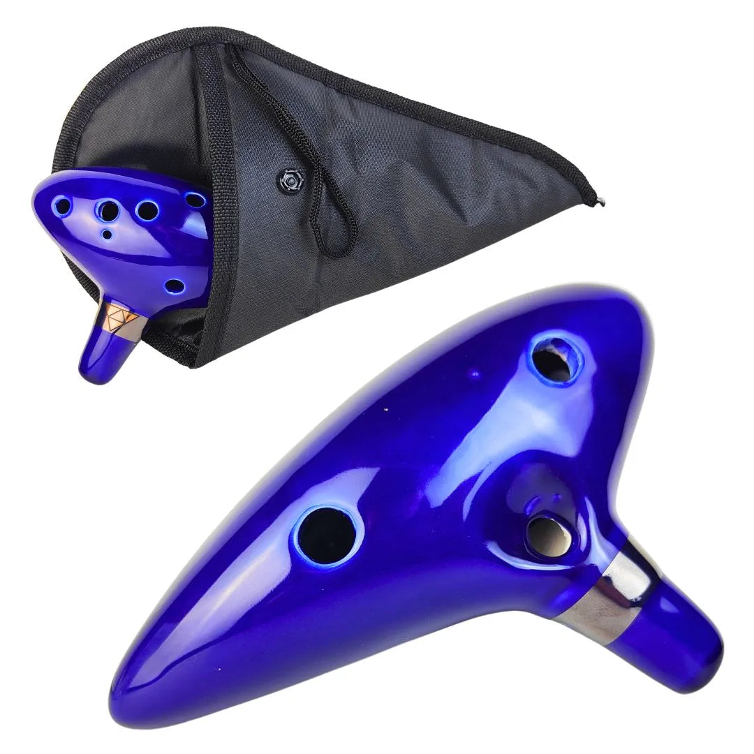 Imagen de Instrumento Ocarina de Zelda parte de nuestra colección en Espadas y más, sitio oficial.