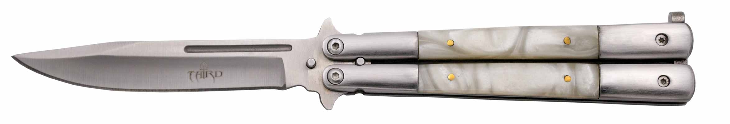 Imagen de Navaja Abanico Third Acero Inox/Metacrilato Ref: K2097 parte de nuestra colección en Espadas y más, sitio oficial.