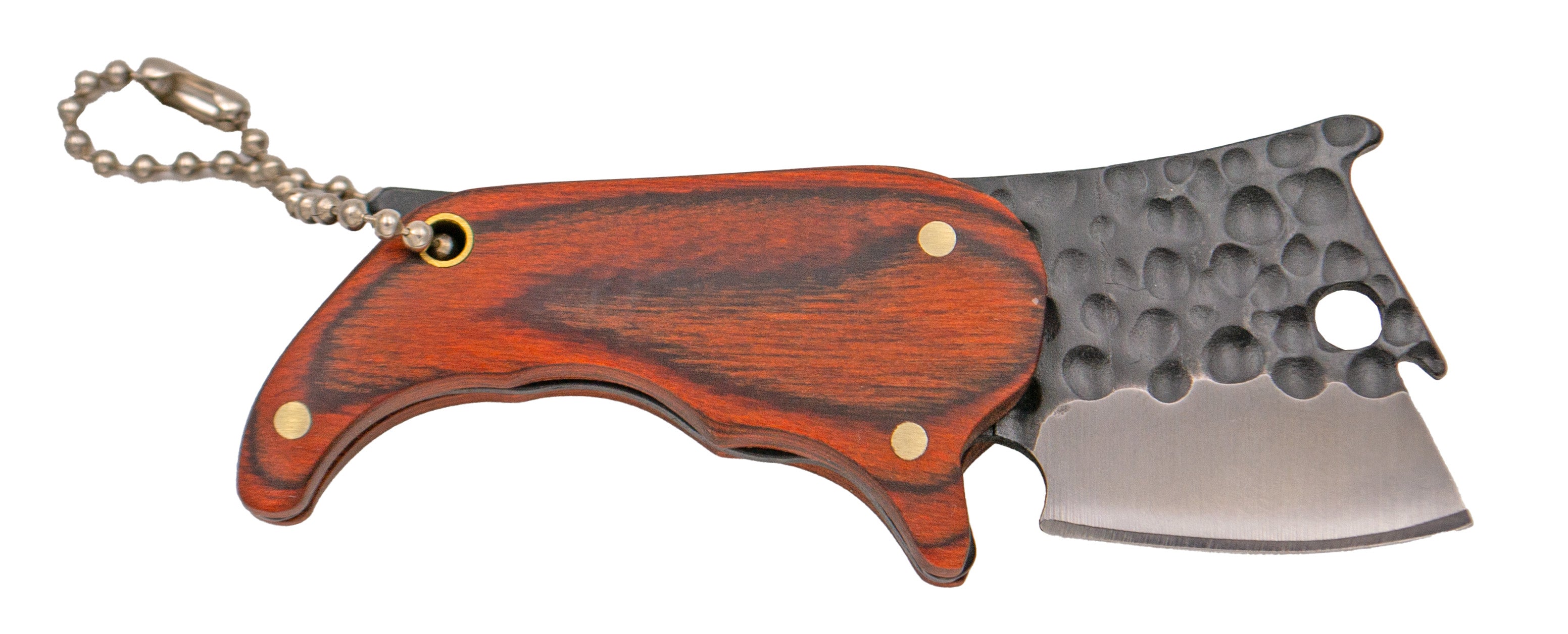 Cuchillo Third K2482 Acero 420 Y Mango Pakkawood Con Funda