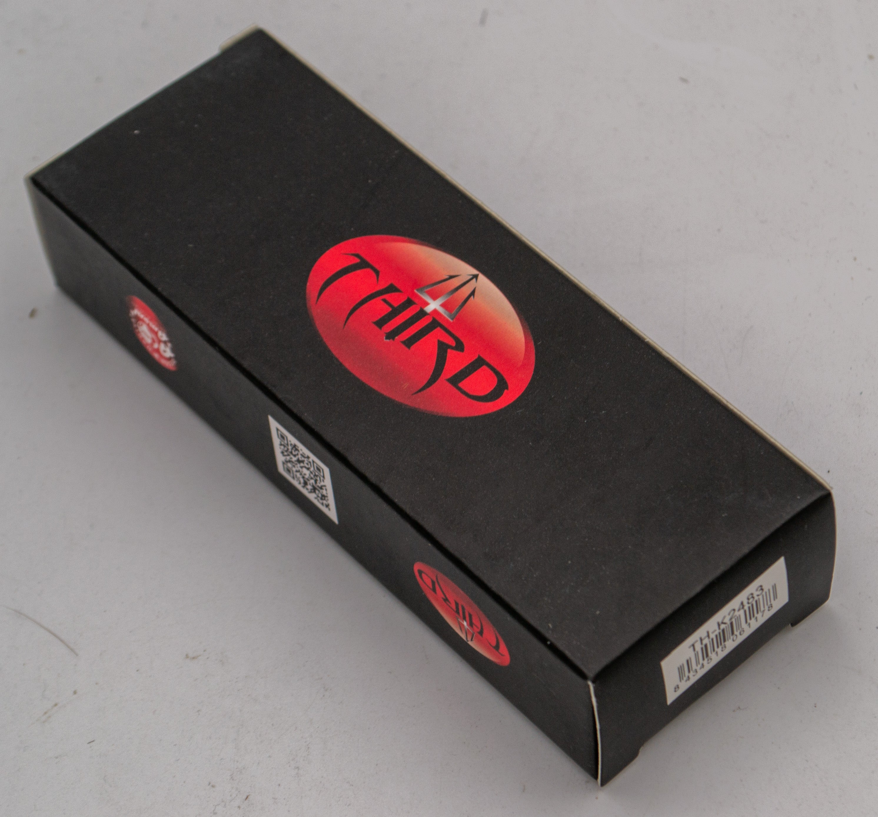 Cuchillo Third K2483 Acero 420 Y Mango Pakkawood Con Funda