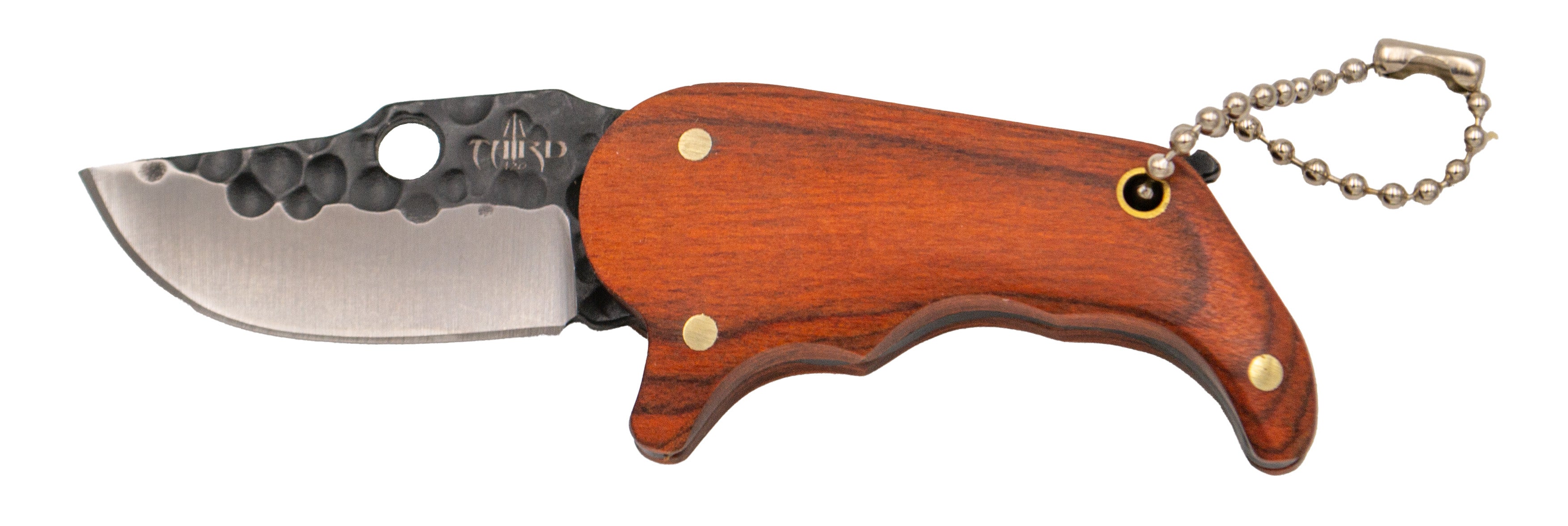 Imagen de Cuchillo Third K2484 Acero 420 Y Mango Pakkawood Con Funda parte de nuestra colección en Espadas y más, sitio oficial.