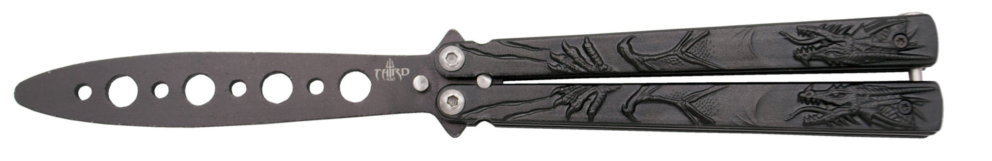 Navaja práctica Third K2829X acero negro 10.8 cm