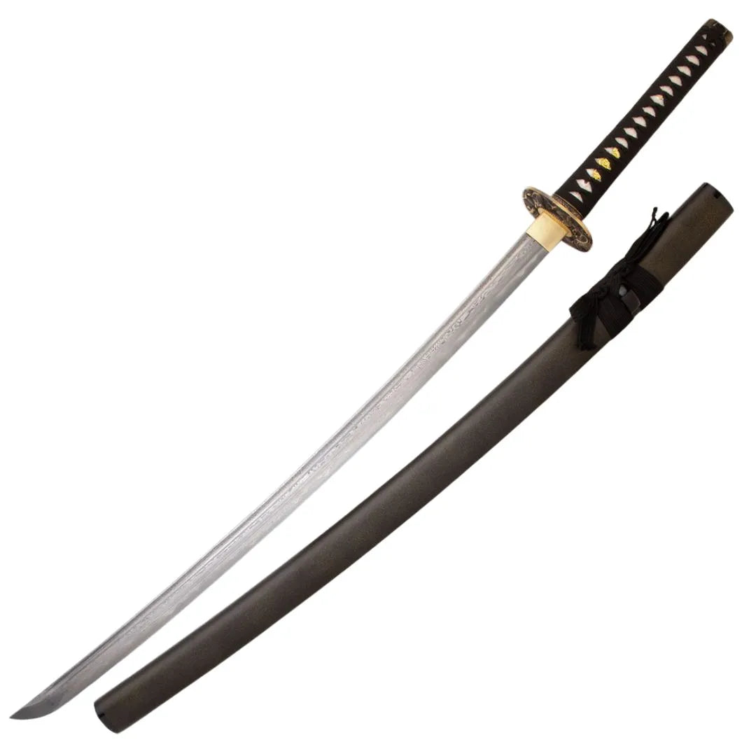 Katana Bushido Nami acero carbono plegado