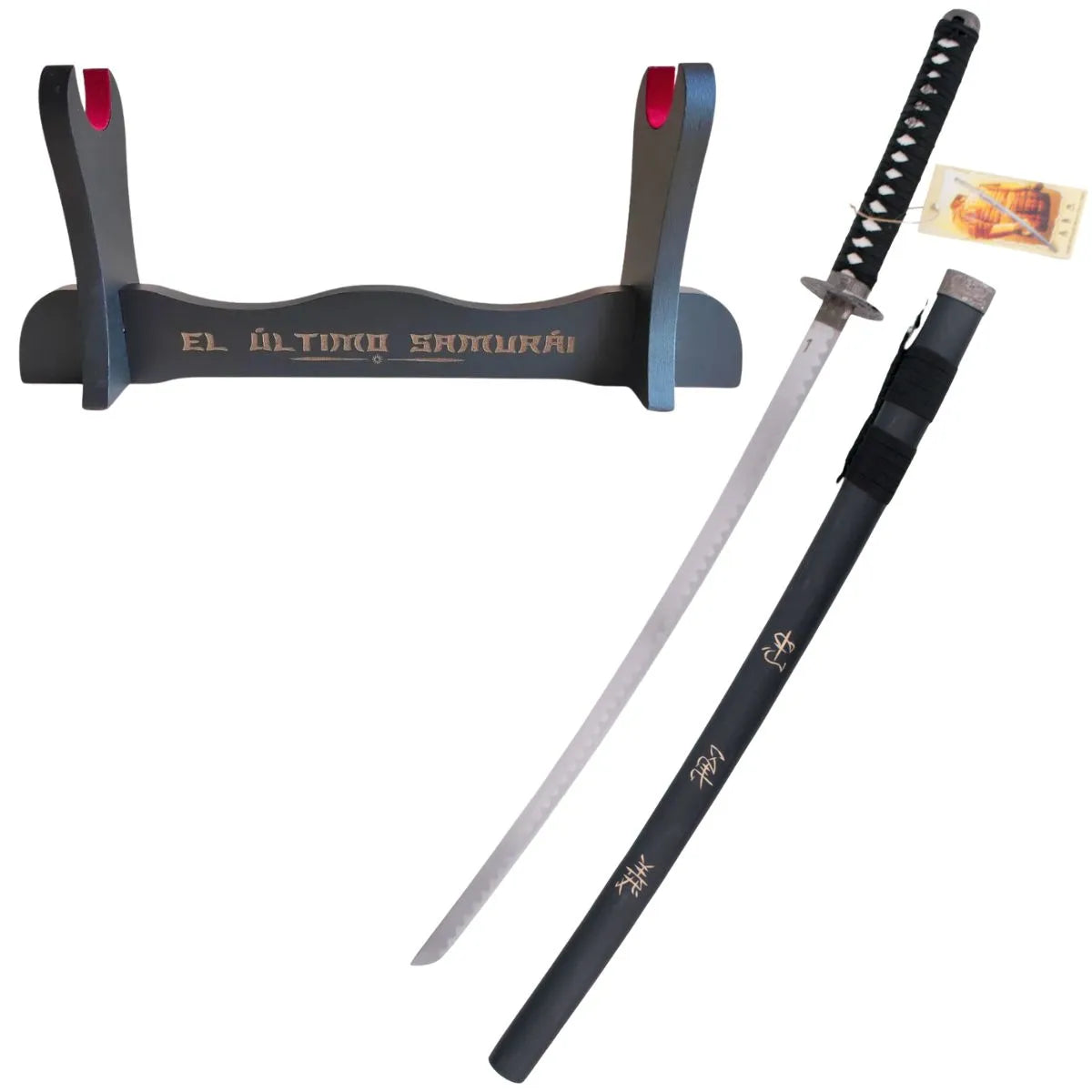 Katana Decorativa Coraje Deber y Lealtad - El Último Samurai