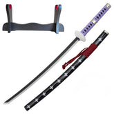 Katana Decorativa Led - Trafalgar- One Piece - Katanero Básico